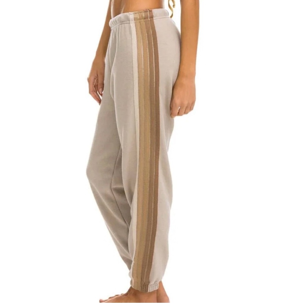 Aviator Nation Sand/White 5 Stripe